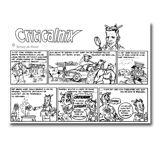 stripverhaal Criticalnix (Vrumona)