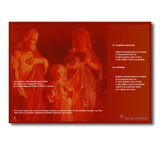 Requiem CD-booklet