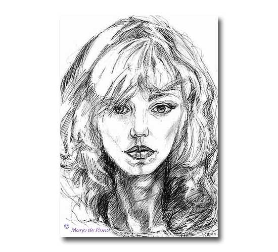 zelfportret Marjo
